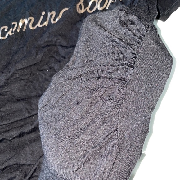 Brandy Blu maternity T-shirt w see through back - Picture 2 of 5